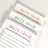 Tägliche Check-Aufkleber